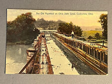 Ohio, OH, Coshocton, Old Aqueduct On Ohio State Canal, Rotograph, PM 1908 picture