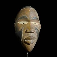 Igbo Gabon Mask Wall Hanging Primitive Art Collectibles Home Decor-7818 picture