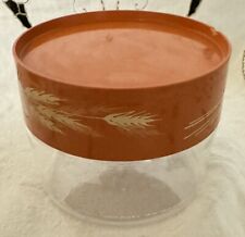 Vintage Pyrex Autumn Harvest Wheat Canister picture