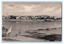 c1910 Boats Scene, General View, Assuan Egypt Unposted Postcard picture