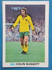 FKS Soccer Stars 1977/78 Colin Suggett Norwich City No. 280 picture