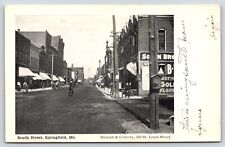 Missouri Springfield South Street Vintage Postcard POSTED picture