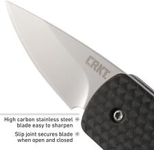 CRKT Dual folding carry knife plain edge 7086 picture