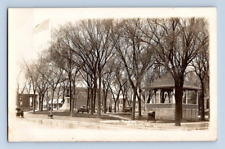 RPPC 1915. SAC CITY, IOWA. MONUMENT SQUARE. POSTCARD. HH16 picture