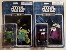 Disney Star Wars Droid Factory C1-MNST4 + R7-FNG (glow in the dark) Lot of 2 New picture