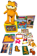 Lot 20 Garfield Collectibles Lunch Box Plush Books Toys Stencil Switch Cover + picture