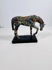 Horse Fever Figurine Statue JOURNEY #70102 by Brenda Schultheis 1E/2030 Mosaic picture
