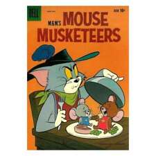 M.G.M.'s Mouse Musketeers #18 in Very Good minus condition. Dell comics [q* picture