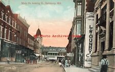 MD, Salisbury, Maryland, Main Street, Looking East, 1910 PM, Valentine No 209172 picture