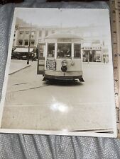Antique New Haven 1917 Trolley Photo: Naugatuck Seymour Ansonia Derby CT History picture