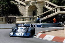 F1 Patrick Depailler Drives The Elf Team Tyrrell Six Wheeler Old Sports Photo picture