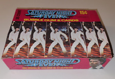 1977 SATURDAY NIGHT FEVER WAX CARD PACK Nice EMPTY BOX Dance Star JOHN TRAVOLTA picture