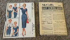 Vintage 1954 McCall’s Sewing Pattern 3725 - Misses Dress & Accessories, Size 18 picture