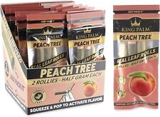 King Palm | Rollie | Peach Tree | Palm Leaf Rolls | 20 Packs of 2 Each =40 Rolls picture