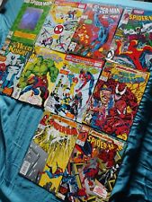 Amazing Spider-Man Vintage Comic Book Lot of 10 / Hero Killers / Maximum Carnage picture