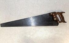 Antique Henry Disston D-23 Crosscut Hand Saw - 10 PPI - INV155 picture
