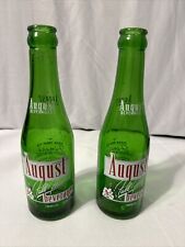 August Beverages Mahanoy City PA 7oz. Bottles Have A Smooth Surface. picture