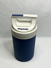 Vintage Playmate Igloo Blue & White 1/2 Gallon Water Jug Cooler USA - Pre Owned picture