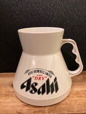 Vintage Asahi No Spill Plastic Mug Breweriana Collectible Japan picture