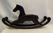 Country Style Table Top Rocking Horse, Hand Crafted w/Great Patina , Pre-Owned,  picture