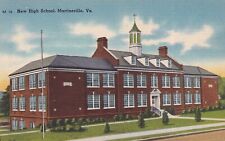 High School Martinsville Virginia VA Postcard A12 picture