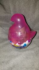 VTG 2007 Peeps Pink Snap Together Plastic Chick w/ Candy& Stickers New  picture