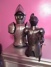 Vintage Medieval Knight Bar Caddy And Bottle Cover  picture