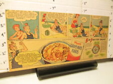 newspaper ad 1948 POST Grape Nuts cereal box compass badge premium Postum drink picture