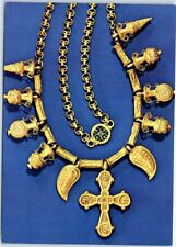 Postcard - Cross & Necklace, Byzantine, The Metropolitan Museum Of Art - NY picture