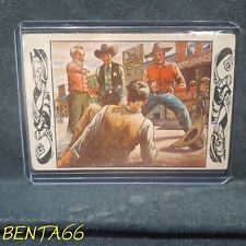 1953 Bowman Frontier Days 🔥 Card # 74 Dealing With Claim-Jumpers picture