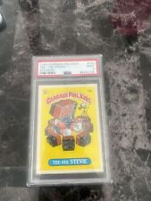 1985 Garbage Pail Kids Glossy 10a Tee-Vee Stevie OS Series 1 POP 36 PSA 9 picture