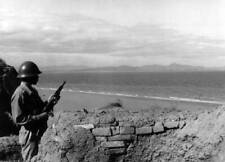 Nationalist sentinel Island Quemoy watching Communists' positions - Old Photo picture