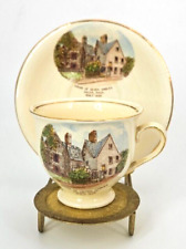 VTG Jonroth Royal Winton Tea Cup & Saucer~House of 7 Gables Salem Mass.~Academia picture