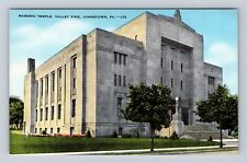 Johnstown PA-Pennsylvania, Valley Pike Masonic Temple, Vintage Souvenir Postcard picture