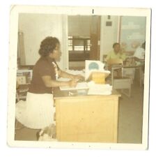 VINTAGE PHOTO African American Woman Elementary School Teacher 1960s 1970s picture