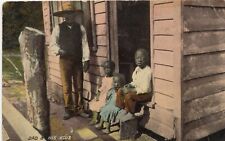 6 Vintage postcard Black Americana. Various Scenes In The 1900’s South. picture