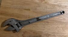 Vintage 15 Inch Adjustable Wrench Crescent The Original Since 1907 USA picture