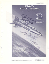 126 Page 1961 AF X-15 Rocket Plane FHB-23-1K T.O. 1X-15-1 Flight Manual on CD picture
