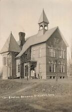 Postcard Kinsman, Trumbull County, Ohio: Special School Building, RPPC c1914 picture