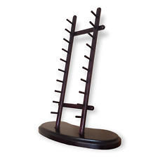 The Floor Stand for Knives - 10 Layer - Natural Wood Ash Brown picture