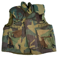 USGI US Army PASGT Protective Vest Flak Jacket Woodland Size Medium picture