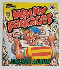 1982 TOPPS WACKY PACKAGES STICKER ALBUM IN VERY GOOD CONDITION picture