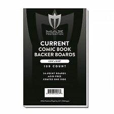 500 - MAX PRO CURRENT MODERN COMIC BOOK BACKING BOARDS 6-3/4 ACID FREE ARCHIVAL picture