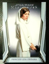 2021 Topps Star Wars Masterwork #79 Princess Leia Organa. Thick Card picture