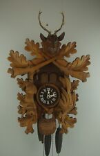 VINTAGE 1 DAY HUNTER MUSICAL CUCKOO CLOCK PROJECT RUNNING picture
