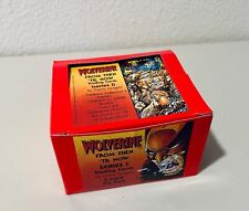 1991 WOLVERINE From Then ‘Til Now (Series 1) Comic Images Open Box *29 packs picture