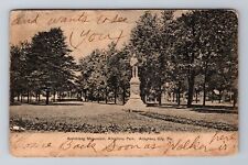 Allegheny City PA-Pennsylvania, Armstrong Monument, Vintage c1907 Postcard picture