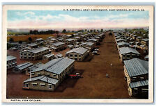c1940's US National Army Cantonment Camp Gordon Atlanta Georgia GA Postcard picture