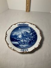 Dresden  Christmas collector plate 1974 West Germany 8” picture