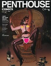 PENTHOUSE COMICS #2 Cameron Stewart  Poly Bagged Topless Cover    NM picture